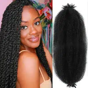 SPRINGY AFRO TWIST human hair extensions
